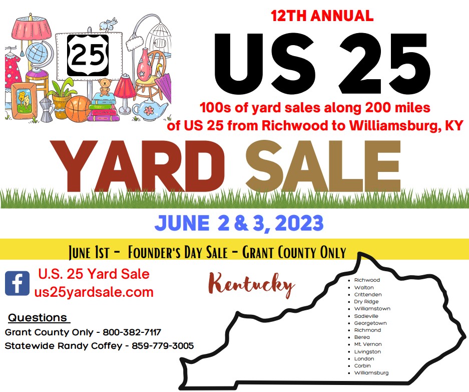 US 25 & Boone Way Yard Sale |
